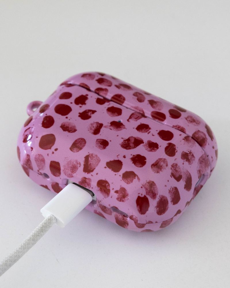 Cover AirPods con stampa botanica