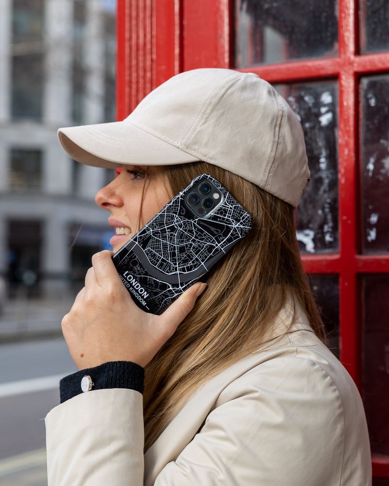 Cover per smartphone CityMarble™ con mappa della città