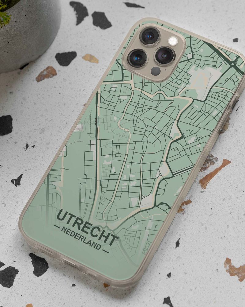 Cover per smartphone CityMarble™ con mappa della città